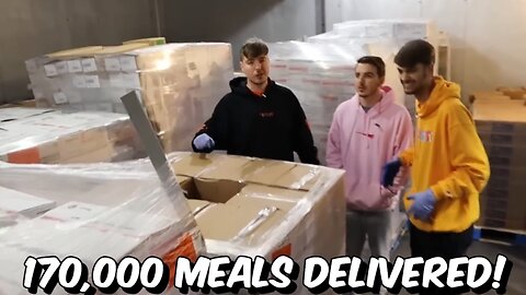 Giving $ 1,000,000 of Food to People in Need