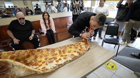 Making the Worlds Largest Slice of Pizza w/ FOODGOD