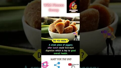 🔥Benefits of jaggery🔥#shorts🔥#wildfitnessgroup🔥5 June 2022🔥