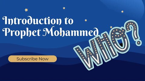 Who was Prophet Mohammed