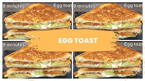 Just 10 minutes Egg Toast recipe | Easy Breakfast