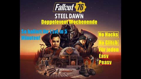 👍Fallout 76 Doppel Event👍.😱EP Farmen wie ein Profi😎