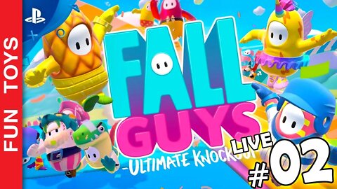 Fall Guys - Será que na nossa SEGUNDA Live conseguimos a nossa PRIMEIRA VITÓRIA? 👑