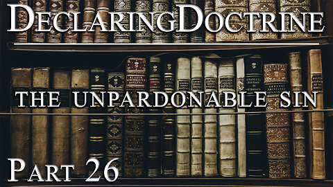 The Unpardonable Sin (Part 26) | Pastor Roger Jimenez