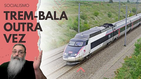 Lula Fala Novamente Em Governo Financiar o Trem Bala Entre Rio e São Paulo: Lá Vai Mais Dinheiro