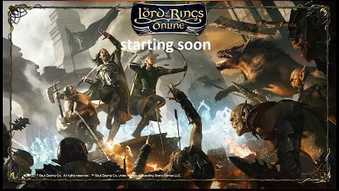 Lord of the Rings Online @LOTRO Sunday Morning Game Play @Twitch 11.12.2023