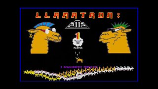 Atari ST PD Games - Llamatron