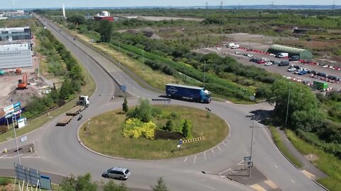 Nice Volvo FH 12 of Owens Group - Welsh Truck Spotting