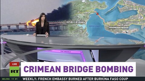 Ukraine Blames Russia, As Western Media Reports Kiev Was Behind Crimean Bridge Attack