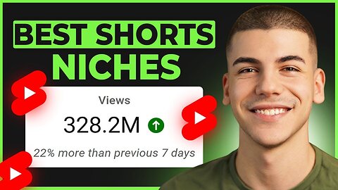 Top 10 YouTube Shorts Niches To Get a LOT of Views FAST