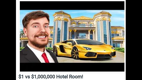 $1 vs $1,000,000 Hotel Room! | mrbeest