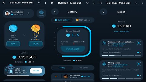 Bull Run - Mine Bull | New Crypto Airdrop on Telegram | Claim To Earn Free Bull Tokens