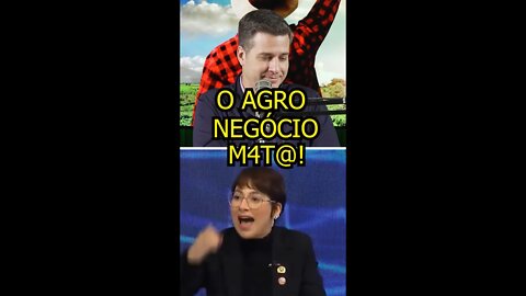 AGRO NEGÓCIO M@T4? RESPONDI COMUNISTA! #shorts