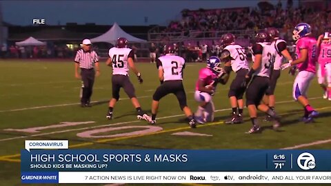 High school sports and masks: Should kids be masking up?