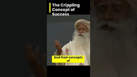 The crippling concept of success #sadhguru #motivationalspeech #motivationalvideo #motivationalvibes