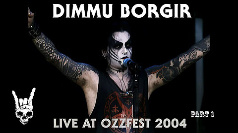 DIMMU BORGIR Live At Ozzfest (2004) HQ version Full Show Part 1