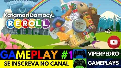 O JOGO MAIS BIZARRO E DIVERTIDO QUE VOCÊ IRÁ CONHECER | Katamari Damacy Reroll | Gameplay #1