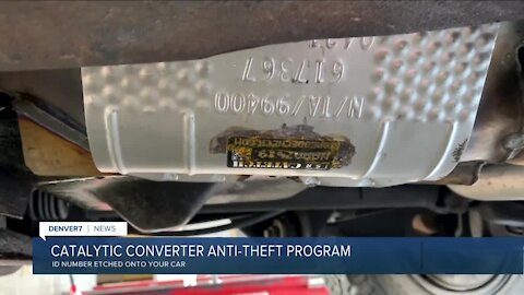 Wheat Ridge police hold catalytic converter anti-theft program