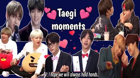 💕Taegi moments 💕I think a lot