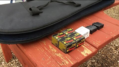 Ruger mini 30 steel case ammo out of the box first shots