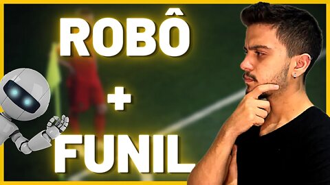 APOSTAS ESPORTIVAS | ROBÔ com a ESTRATÉGIA do FUNIL DE ESCANTEIOS! (fácil e rápido)