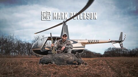 Helicopter Hog & Coyote Hunt in Oklahoma | Mark Peterson Hunting