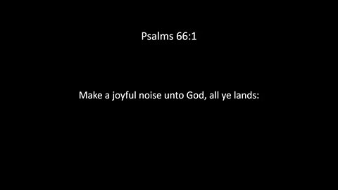 Psalms Chapter 66