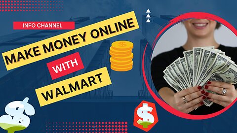 Make Money Online with Walmart_ YES! Here's how. _ WALMART AFFILIATE PROGRA | Best side hustle 4 all