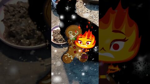 Legless Elemental Angry Ember Lumen Hates Gingerbread Men! 🎄🔥😡