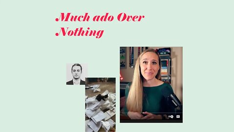 LawTube Much Ado Over Nothing || Sunday Stitch & B*