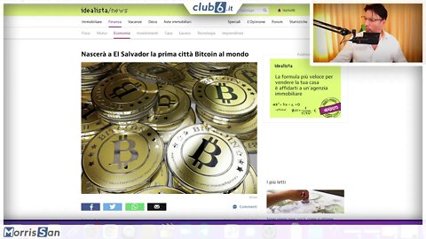 VI SVELO UN SEGRETO CHE NESSUNO VI DIRA` MAI. BITCOIN EL SALVADOR Morris Crypto