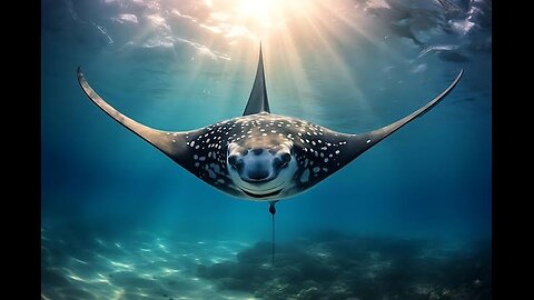 Eagle Rays elegant gliders nature's underwater Flyer