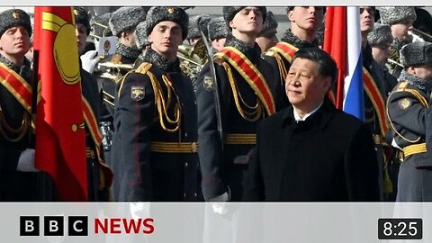 China's President Xi and Russia's President Putin meet in Moscow - BBC News