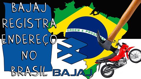 AGORA é OFICIAL, BAJAJ REGISTRA ENDEREÇO FíSICO no BRASIL. HONDA em PÂNICO