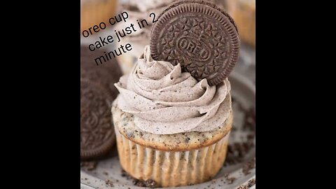 Oreo cup cake