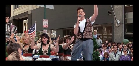 >> Ferris Bueller+Friends • 1986 Chicago Parade • (WhenMoviesWereFun) Clip