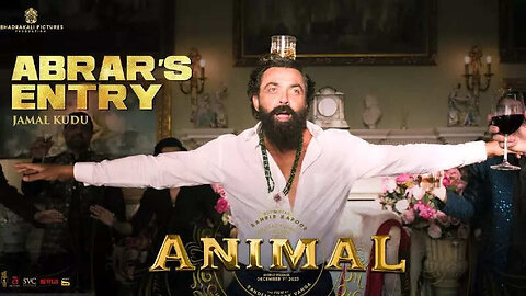 jamal jamal kadu song from movie animal abrar entry