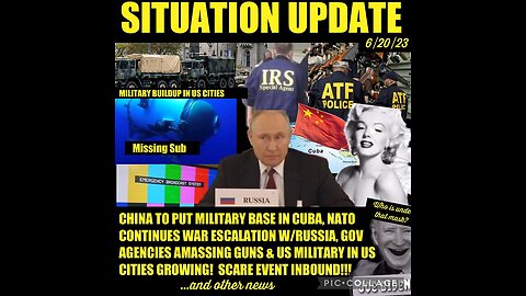 Situation Update 6/20/2Q23 ~ EBS - Martial Law