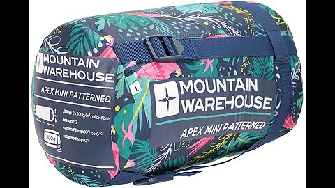 Mountain Warehouse Apex 250 Square Sleeping Bag – Camping Bag