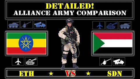 Ethiopia VS Sudan Detailed Comparison of Military Power 2021 🇸🇩