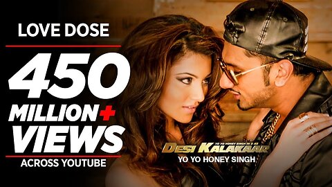 LOVE DOSE 4K Song | Yo Yo Honey Singh | Urvashi Rautela | Desi Kalakaar