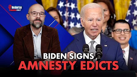 New American Daily | Biden Signs Amnesty Edict