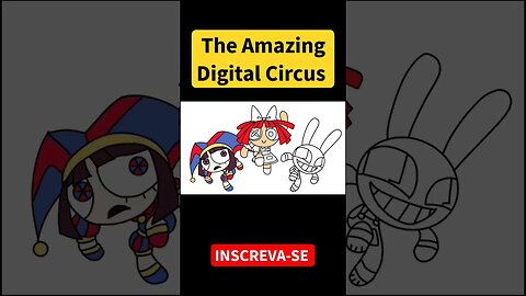 Como desenhar THE AMAZING DIGITAL CIRCUS #shorts #theamazingdigitalcircus