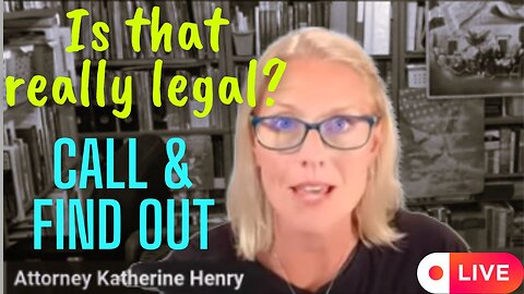 Liberty Lawyer takes YOUR legal questions LIVE! S3E35