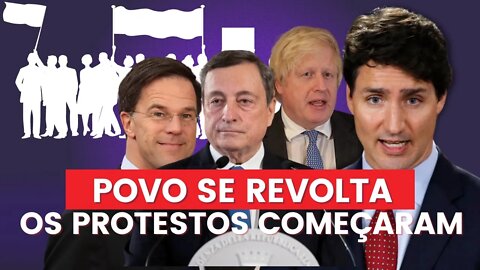 A REVOLUÇÃO COMEÇOU? || O povo se levantou na Holanda, Itália e Polônia. Outros se unirão?