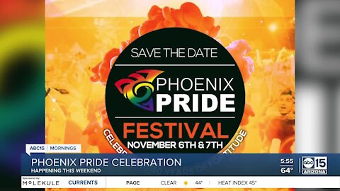 Phoenix Pride celebration happening this weekend