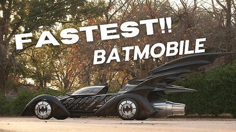 Bat Mobile vs 5 Luxury Cars - Speed Test - Batman Car vs fast cars! You won't believe the speed!