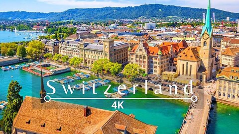 Switzerland 4K City Tour | Switzerland 4K Tour 2023 | Switzerland City Tour 4K |Switzerland 4K Drone