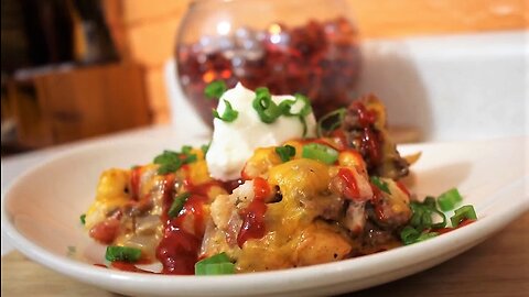 Delicious Beef and Hominy Casserole