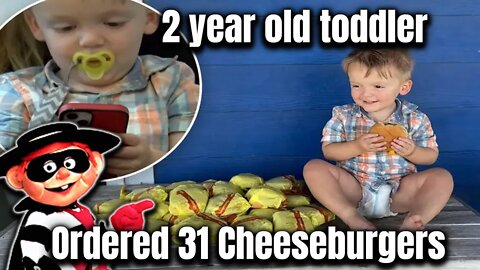 Cheeseburger Cutie Orders 31 Cheeseburgers on Door Dash! Too Cute